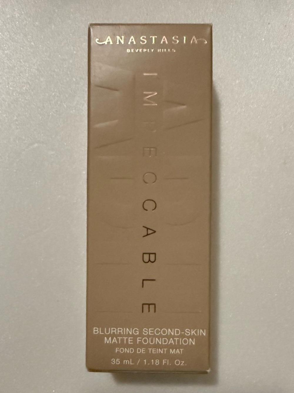 Anastasia Beverly Hills Impeccable  Blurring Matte Foundation - 7.5n